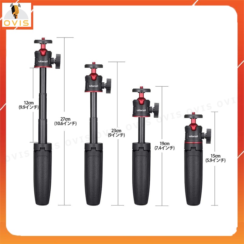 Ulanzi MT-08 - Chân Đế Tripod cho Máy Ảnh, Điện Thoại Kiêm Gậy Chụp Hình