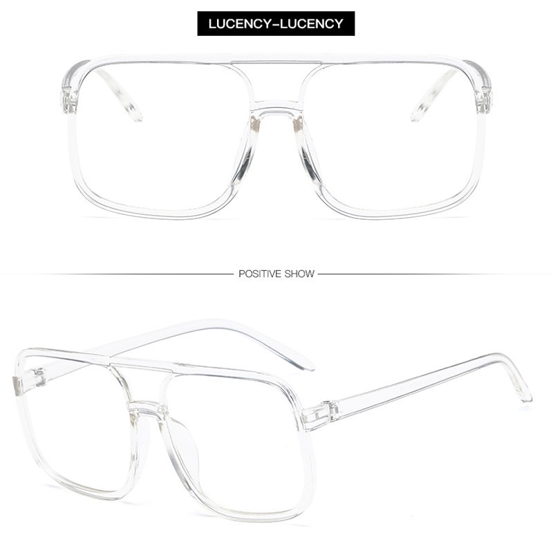 Kính Mát Gọng Vuông Bản To Chống Tia Uv Thời Trang Cho Nữ | BigBuy360 - bigbuy360.vn