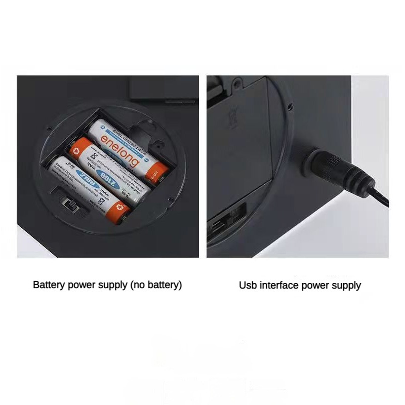 Genshin impact Đèn điêu khắc giấy 3D Zhongli trang trí sáng tạo không khí phòng ngủ Đèn ngủ LED PZMP