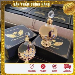 [CHÍNH HÃNG] - Nước hoa tinh dầu Dubai con công mẫu thiết kế 35ml ( Mẫu lớn )