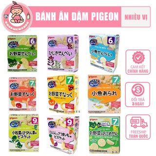 Date 11 2022 BÁNH ăn dặm PIGEON nội địa Nhật date mới nhất