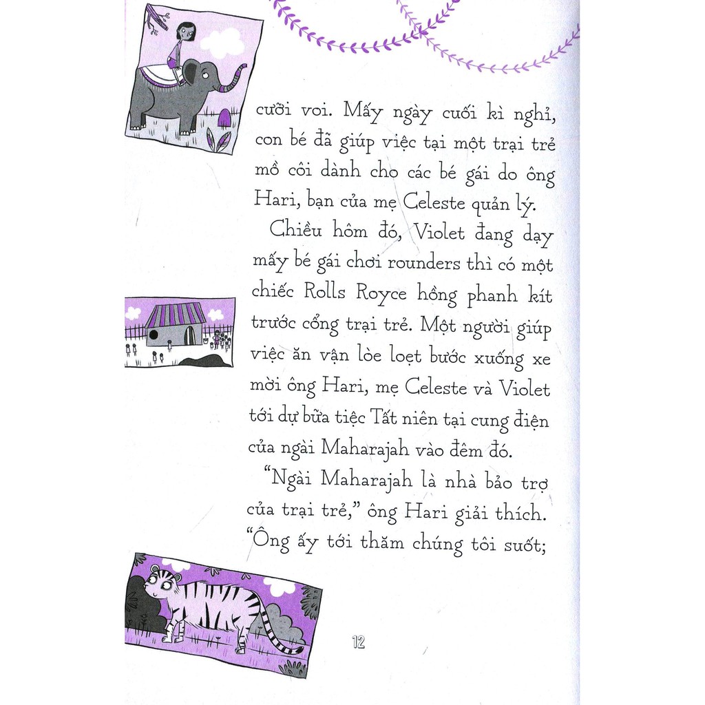 Sách- Violet và kho báu bí mật( Truyện thiếu nhi)