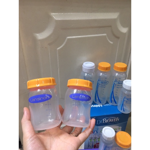 Bình trữ sữa lansinoh 160ml 250ml