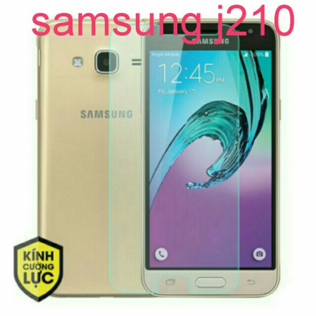 bộ 3 Dán kính cường lực sansung j210