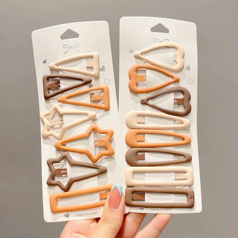 Bộ Kẹp Tóc Hình Ngôi Sao Xinh Xắn Thời Trang Hàn Quốc Cho Bé Gái