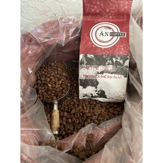 Cà phê Mộc Nguyên Chất Robusta Âncoffee. Cà Phê Bột 500g chuẩn xuất khẩu.