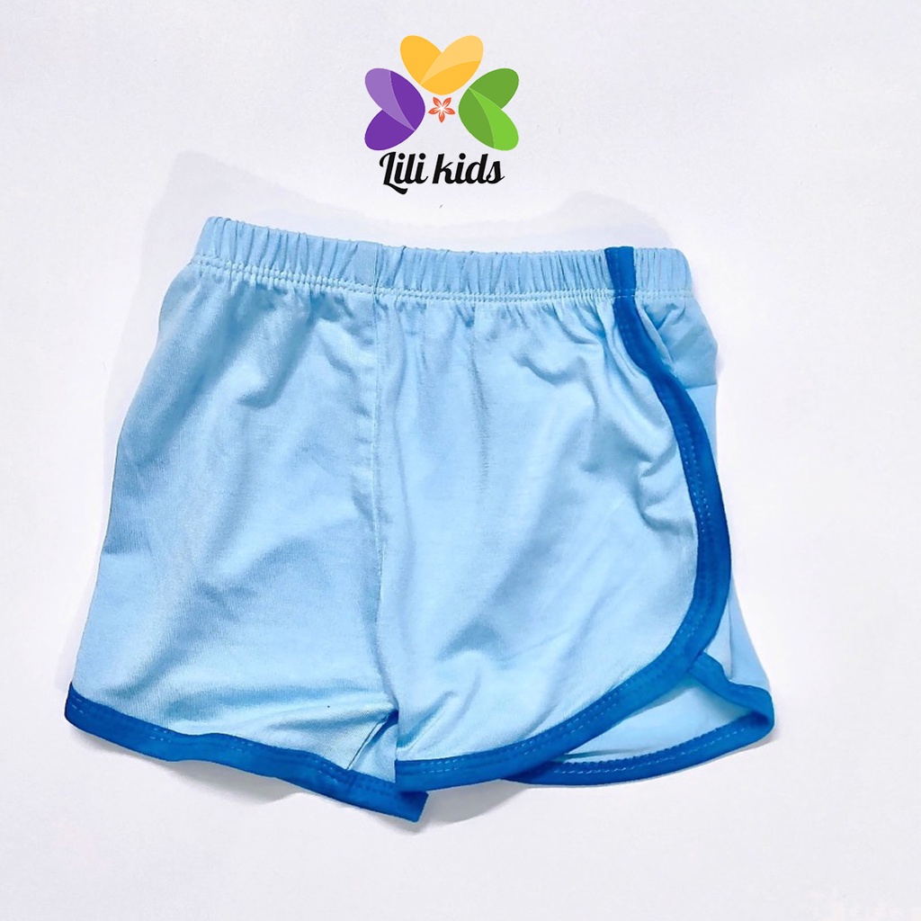 Quần Đùi Cho Bé Trai Bé Gái LILI.KIDS Quần Đùi Cộc Chất Thun Lạnh QC10