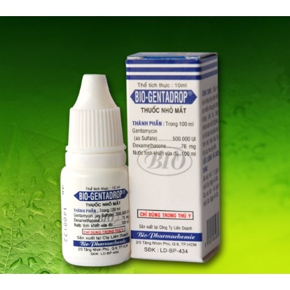 Nhỏ mắt chó mèo - Bio Gentadrop