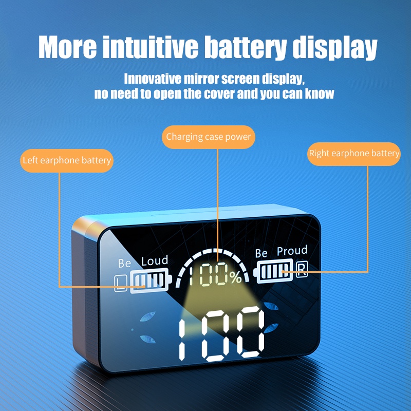 Tai nghe không dây TWS X3 Âm Thanh Siêu Trầm Có Micro 3500mAh Kèm Hộp Sạc Chất Lượng Cao