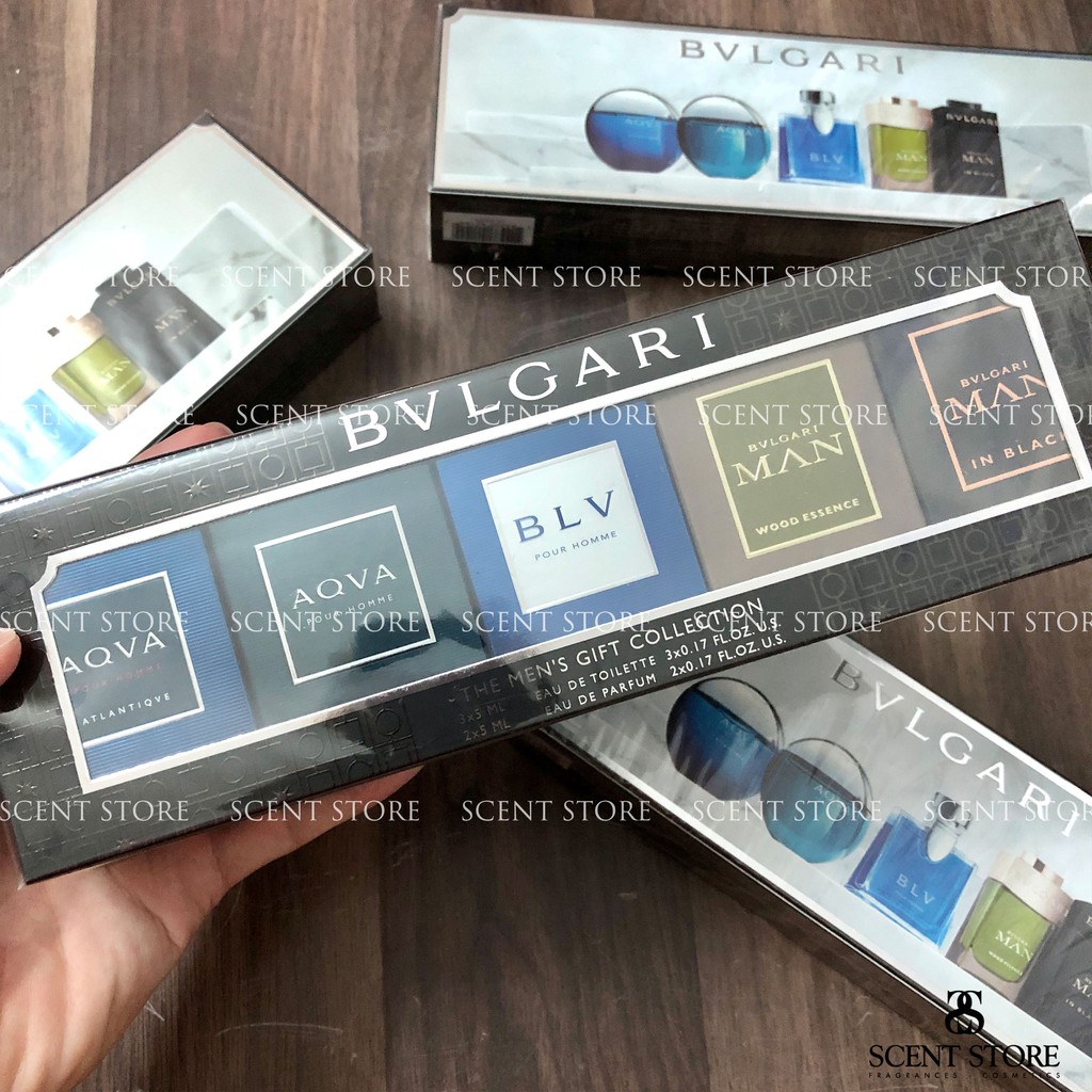 Scentstorevn - Mini chính hãng nước hoa BVLGari Aqva pour homme, Aqva Atlantiqve, Man in Black [5ml] | BigBuy360 - bigbuy360.vn