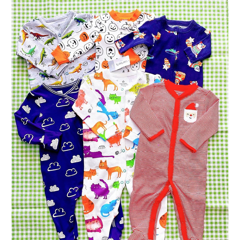 Body ngủ/ Bodysleep/ Body daì tay có vớ Next, hàng xuất khẩu xịn cho bé trai * Size 0-18m