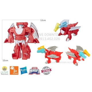 Rồng đỏ Heatwave ⭐️ Mô hình Robot biến hình siêu tốc dành cho bé từ 2 tuổi - Transformers RESCUE BOT
