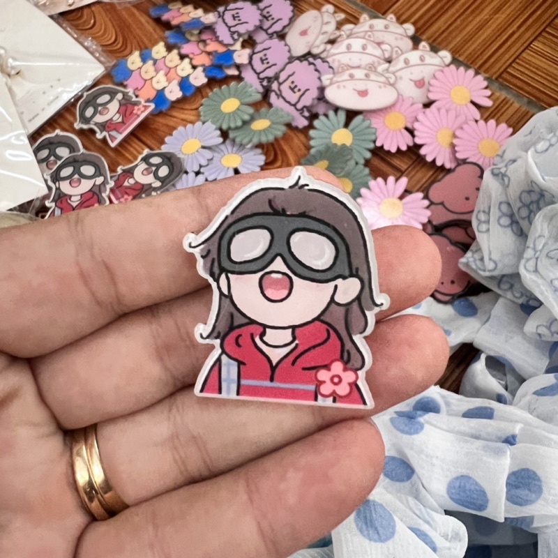 Huy hiệu balo, Pin cài áo Cartoon Badge Nhật Bản