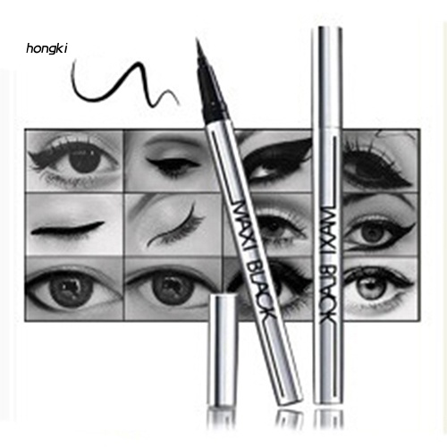 Bút kẻ mắt dạng lỏng màu đen lâu trôi chống thấm nước
 | BigBuy360 - bigbuy360.vn