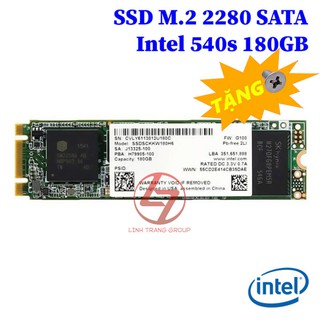 Ổ cứng SSD M.2 SATA Intel 540s 180GB, 545s 256GB - bảo hành 3 năm - SD16 SD17