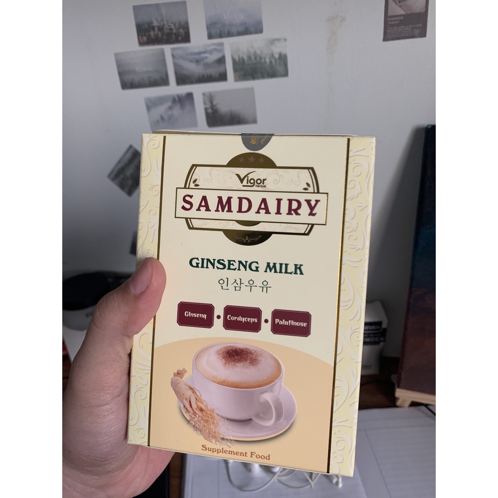 Sữa Nhân Sâm Samdairy_Vigor Samdairy