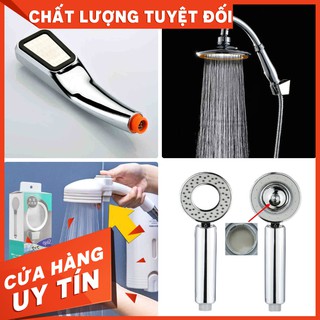[GIÁ SỈ] ĐẦU VÒI SEN TĂNG ÁP KIỂU HOA SEN, 2 MẶT NHẬT BẢN [SALE]