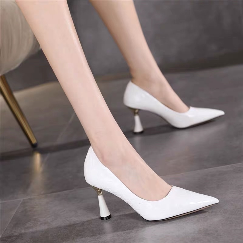 GIÀY CAO GÓT 8CM CÔNG  SỞ, DỰ TIỆC ĐỦ MÀU