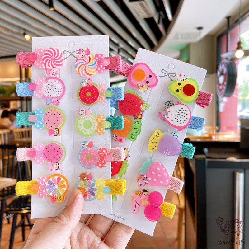 10 kẹp kiểu hoạt hình xinh xắn đáng yêu dành cho bé