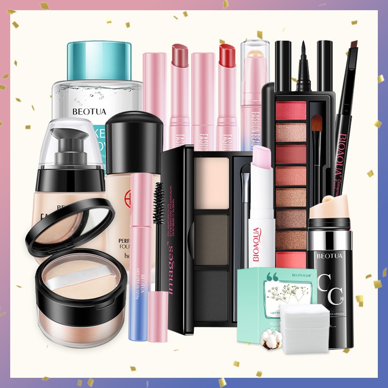 Bộ trang điểm 15 món cao cấp，15pcs BEOTUA Bộ mỹ phẩm trang điểm -BEOTUA-01 | BigBuy360 - bigbuy360.vn