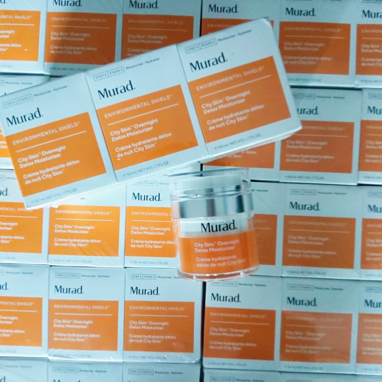 Kem phục hồi da Murad City Skin Overnight Detox Moisturizer