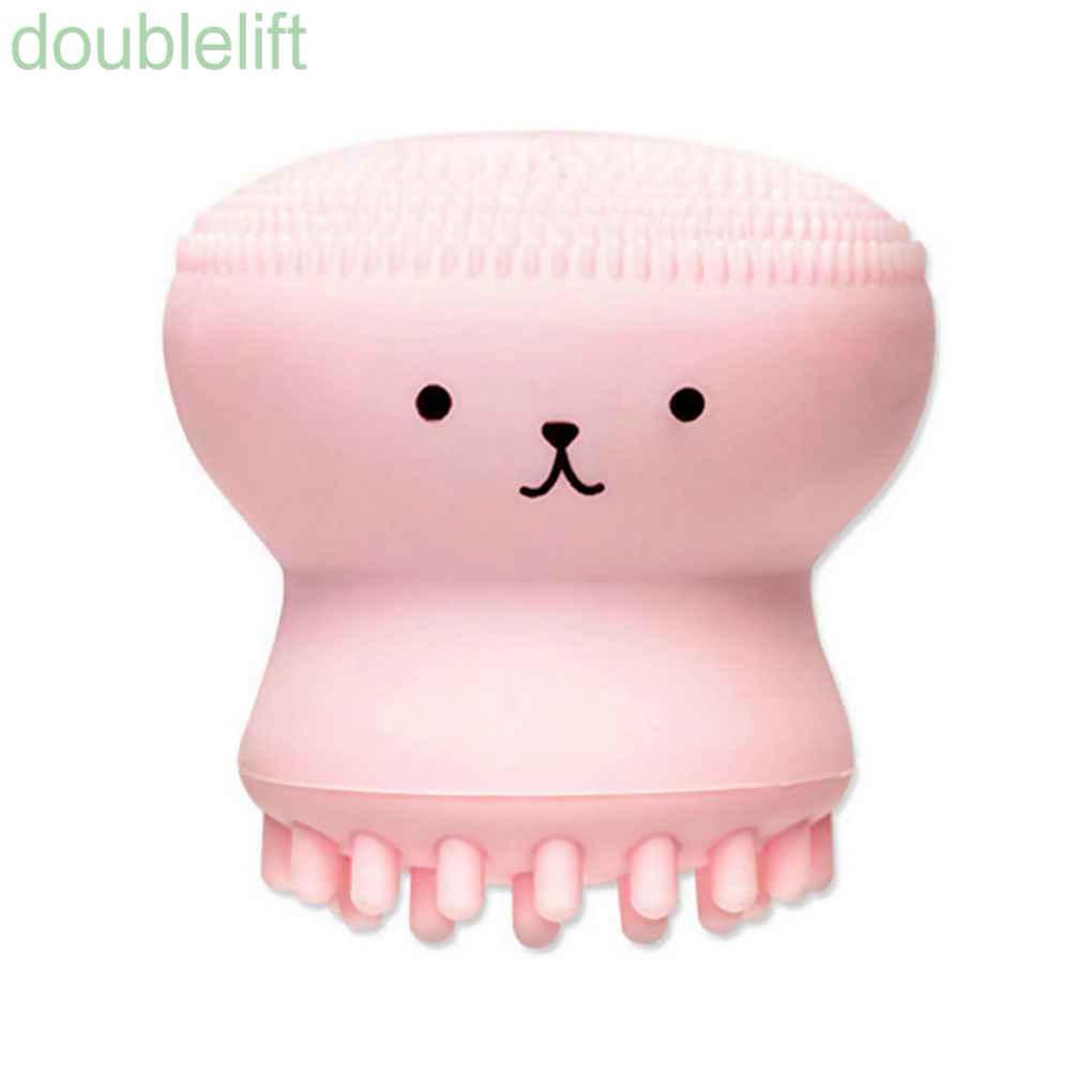[Hàng mới về] Cọ rửa mặt làm sạch sâu massage tẩy tế bào chết thiết kế kiểu hoạt hình dễ thương