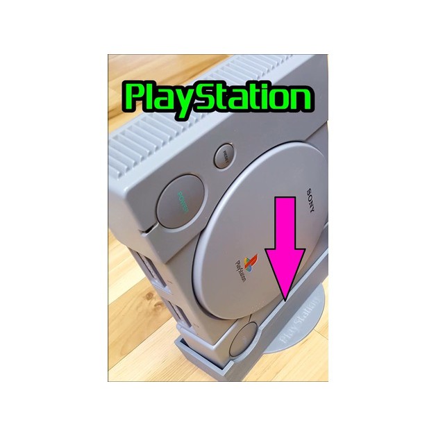 Đế Dựng Đứng Cho Máy Chơi Game Sony Playstation 1 Ps1 3d