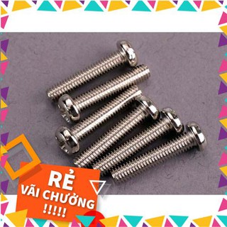 [GIÁ SỐC] Gói 1000 Ốc Vít 3mm dài 20 mm( 2 cm)  (1000 vít + 1000 bulong)