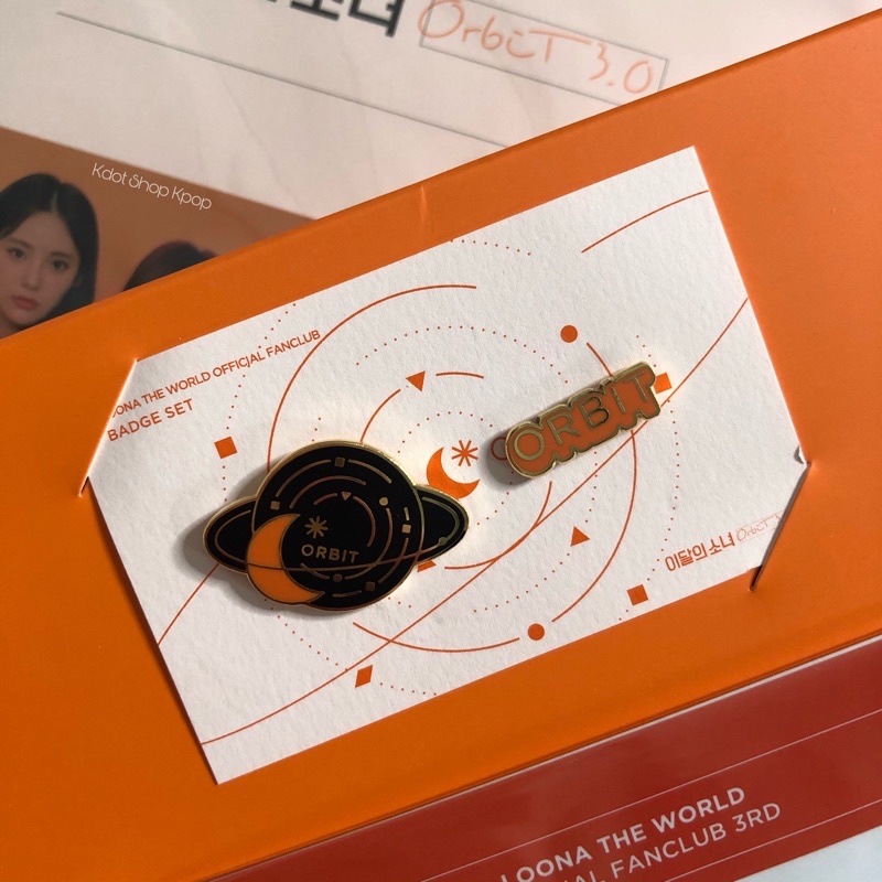 Bộ huy hiệu LOONA Orbit 3.0