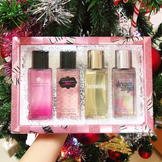 Bộ quà tặng Victoria's Secret 4 chai - Xịt thơm toàn thân 75ml