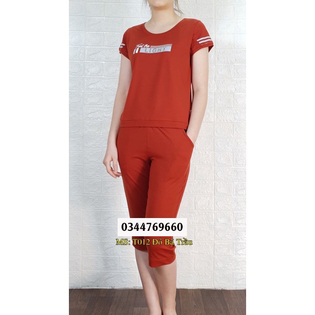 Đồ Bộ Nữ Mặc Nhà💖FREE SHIP💖Đồ Bộ Nữ Tay Ngắn Chất Cotton Mềm Mịn Thấm Hút Mồ Hôi - Mang Lại Cảm Giác Dễ Chịu - CODE 12 | BigBuy360 - bigbuy360.vn