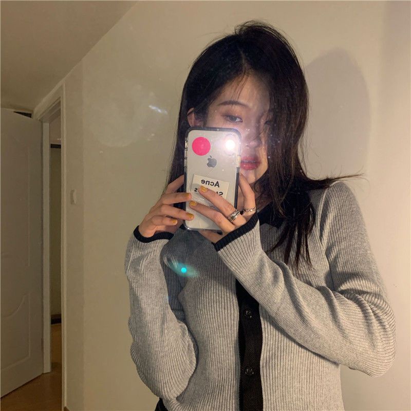Áo Thun Len Tay Dài Thắt Nơ Cute Dễ Thương