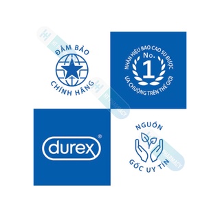 [CHÍNH HÃNG]Bao cao su Durex Invisible Extra Thin Extra Sensitive 3 bao