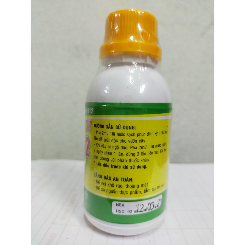 Vitamin B12  giải độc cho phong lan,cây cảnh