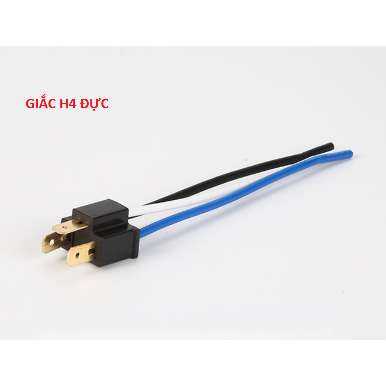 Giắc đèn xe hơi H1,H3,H4,H7,H8,H9,H11, H13, H16, 9004, 9005,9006  đầu đực (# Đuôi đèn, #giắc đèn)