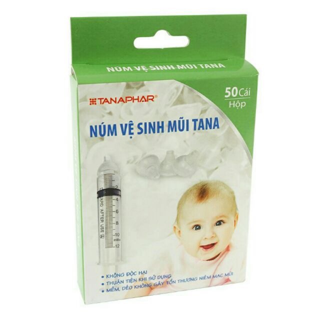 50 núm silicone vệ sinh mũi em bé tana của tanaphar - ảnh sản phẩm 4