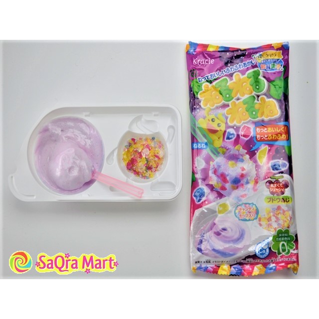 Popin Cookin Nerunerunerune Grape  vị nho, soda ăn được Nhật Bản