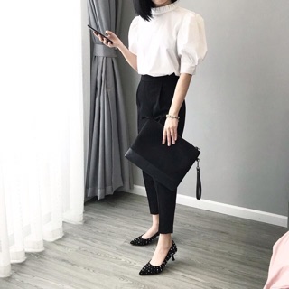 Áo sơ mi tay bồng