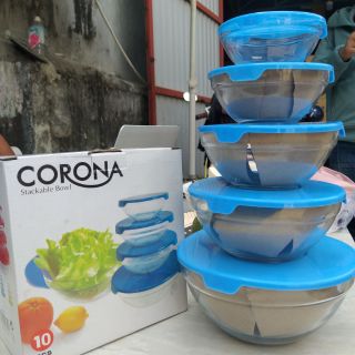 THỐ THỦY TINH BỘ 5 CÁI