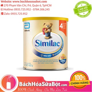 Sữa bột similac iq hmo 4 - 400g