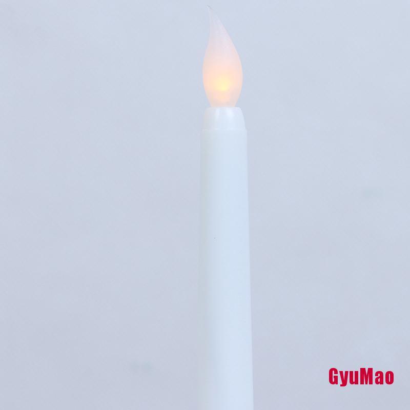 [Rrxgumo] Đèn LED Nến LED Màu Vàng Điều Khiển Từ Xa Bằng Nhựa HDY