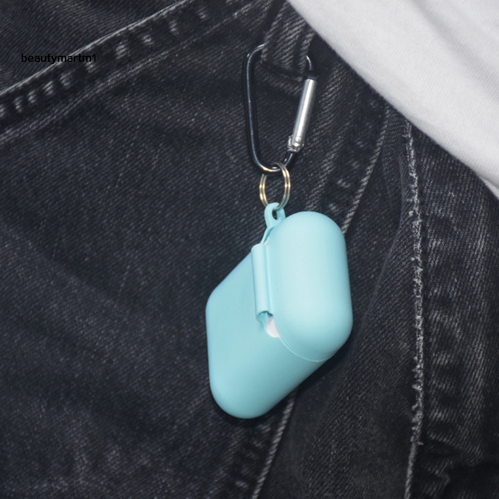 Vỏ Đựng Bảo Vệ Hộp Sạc Tai Nghe Airpods 1 / 2 Bằng Silicone