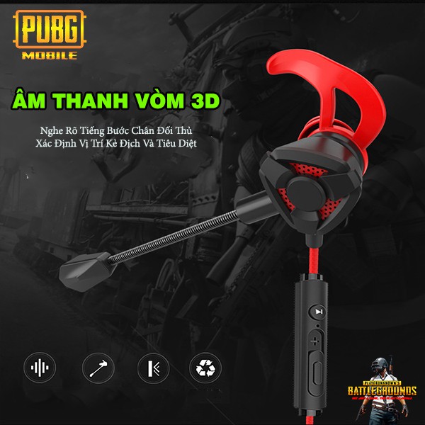 Tai Nghe Tai Nghe Gaming Cao Cấp Âm Thanh Stereo Có Mic Chuyên Chơi Game Mobie, PC G9