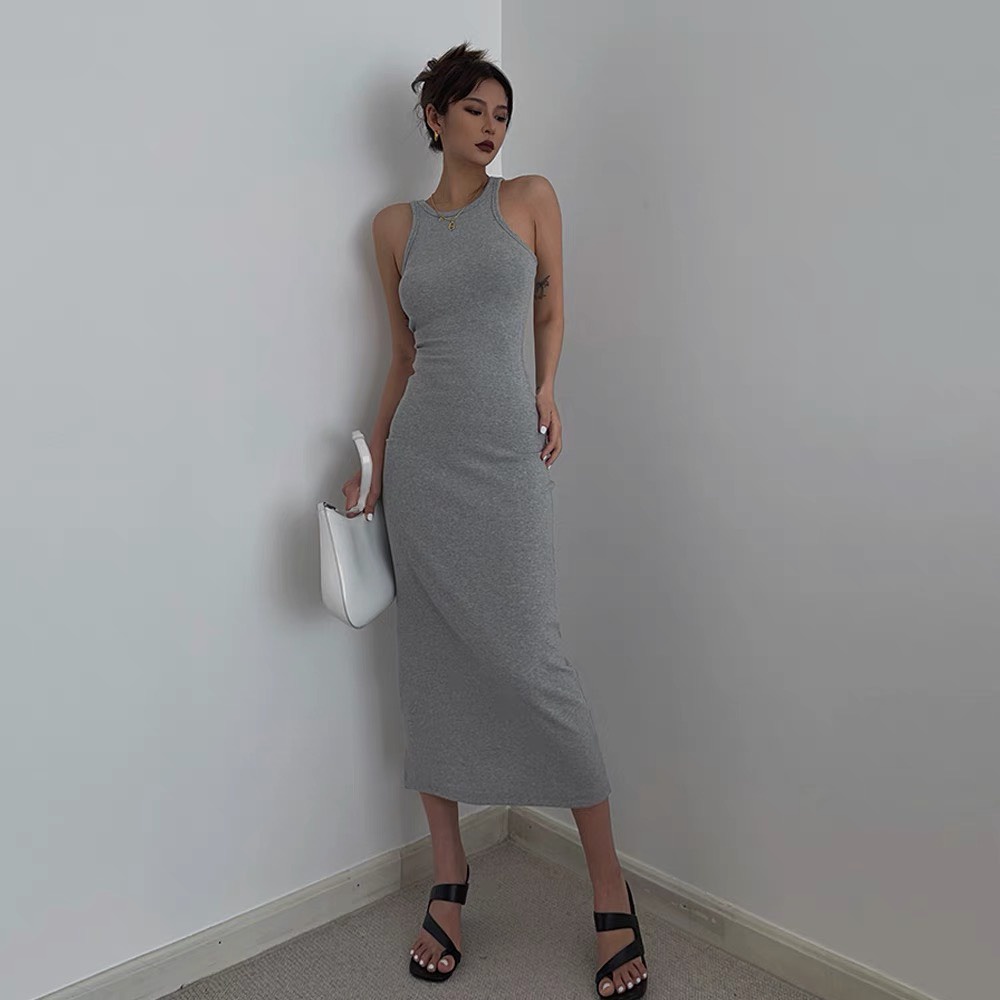 Đầm Body Dáng Dài Maxi Khoét Lưng - Tharo Clothing - [DAM13]
