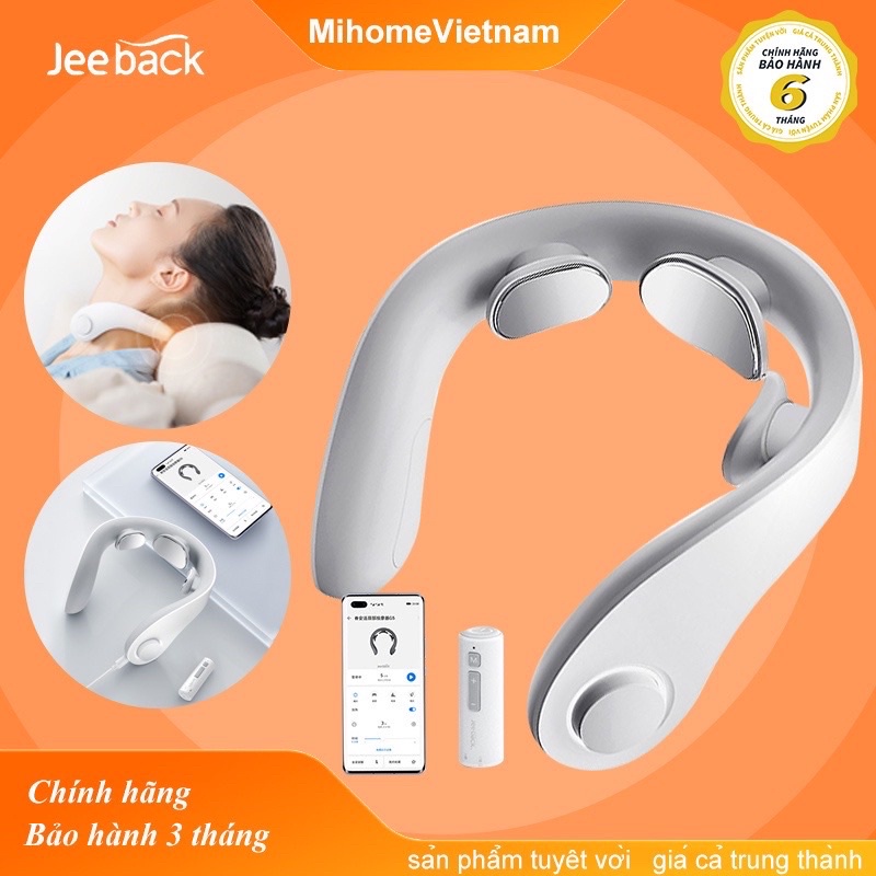 Máy massage cổ thông minh Xiaomi Jeeback G5 - 4 Chế Độ 8 Cường Độ Massage