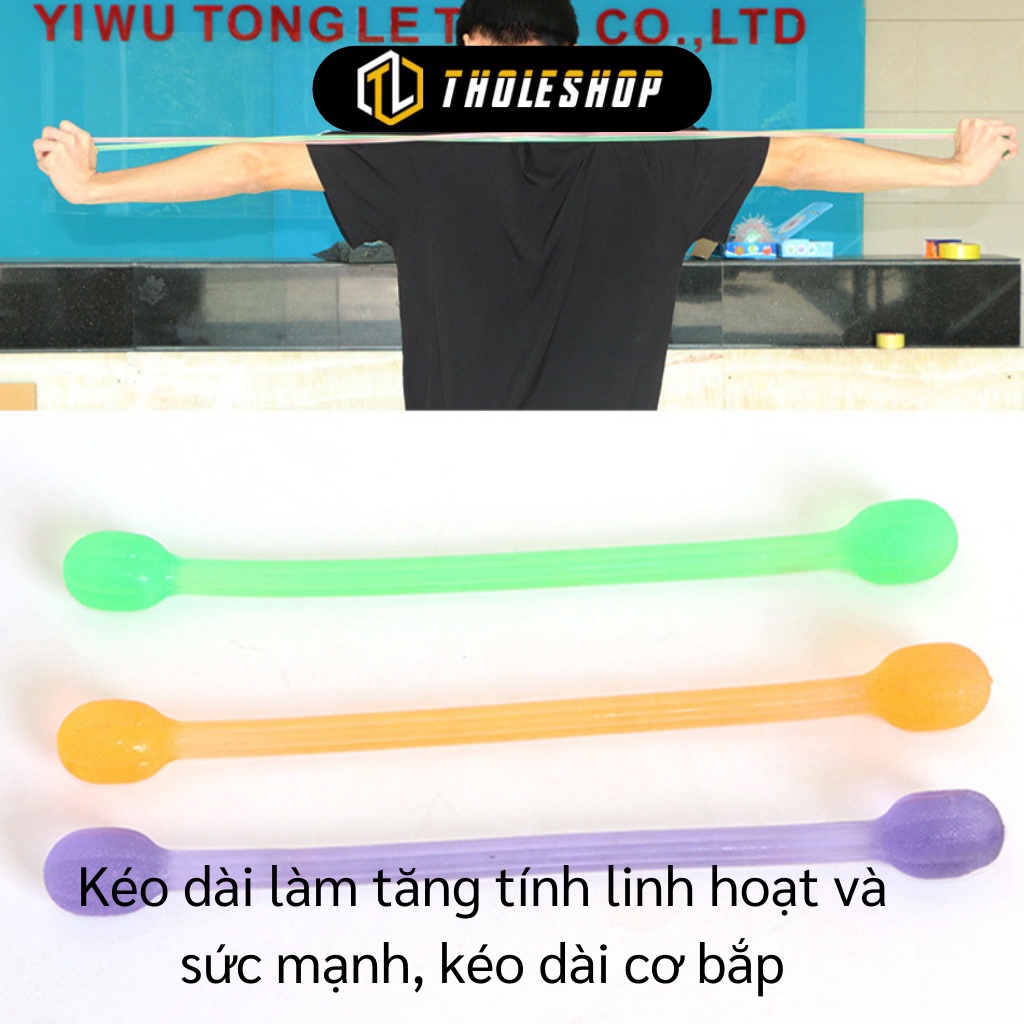 [SGD] Dây Kháng Lực - Dây Đai Kháng Lực Silicon Co Giãn Tập Yoga, Tập Tay, Lưng 9135