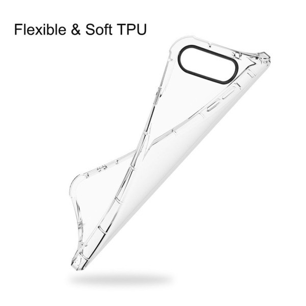 Ốp lưng TPU bảo vệ trong suốt cho điện thoại iPhone 7 / 8 / 7Plus / 8Plus / X / 6 / 6s / I5 / 5S / SE