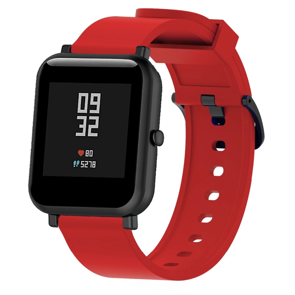 Silicone Dây Đeo Silicon 20mm Cho Đồng Hồ Thông Minh Xiaomi Huami Amazfit Gts Gtr 42mm Huami Amazfit Bip Bit Pace Lite
