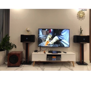 Chân loa gỗ kệ để chân loa