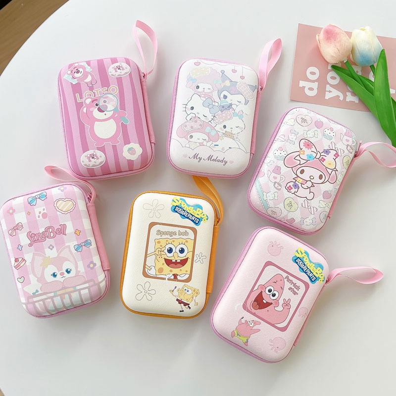 Túi Đựng Tai Nghe Bằng EVA Họa Tiết Hoạt Hình Sanrio